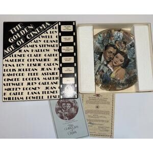 1978 The Golden Age Of Cinema The Philadelphia Story & "The Thin Man" Plate DOA